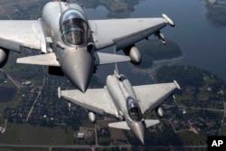 Eurofighter savaş uçakları