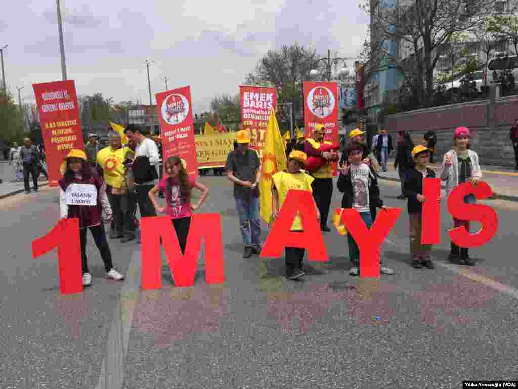 Ankara&#39;da 1 Mayıs gösterileri (Foto: Yýldýz Yazýcýoðlu)